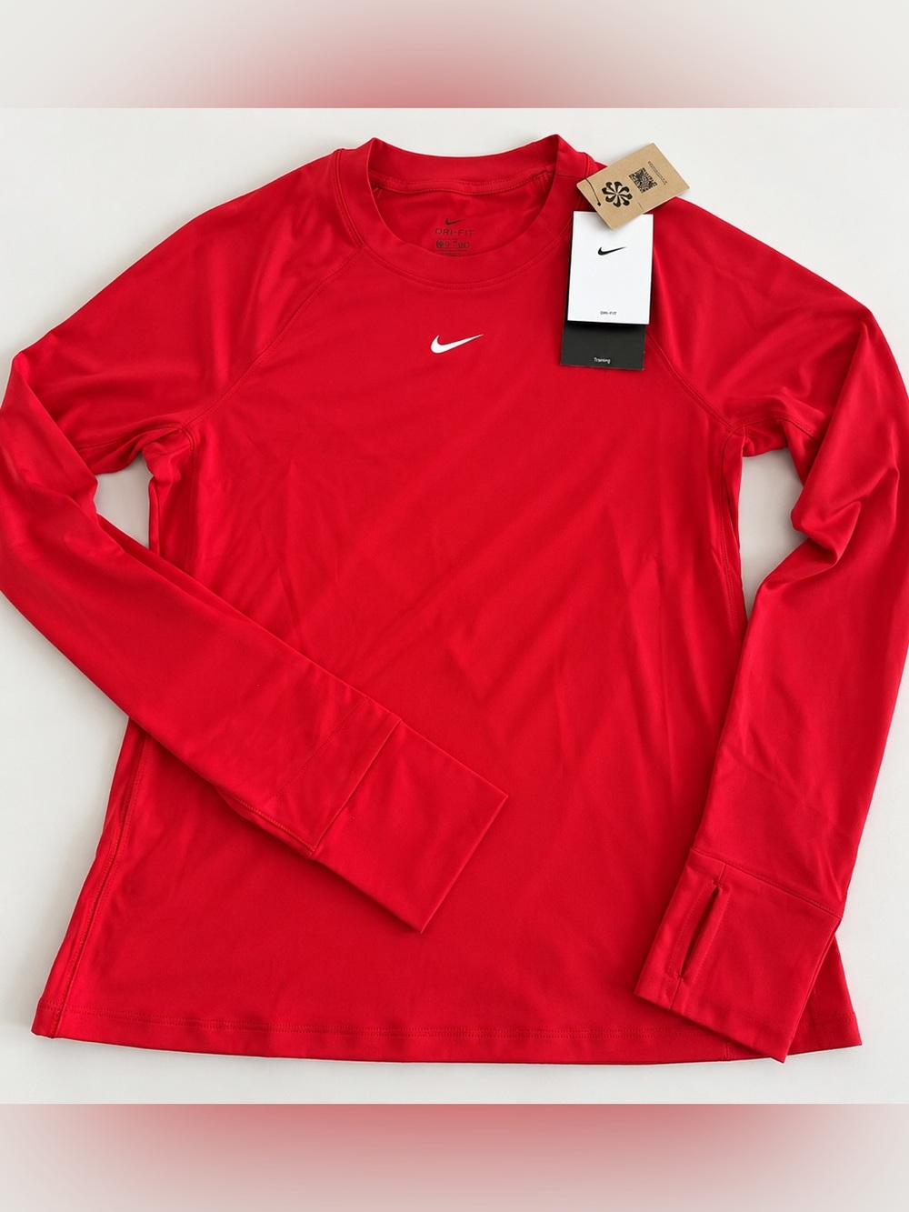 Nike Men’s Long Sleeve Dri-FIT Top - Red